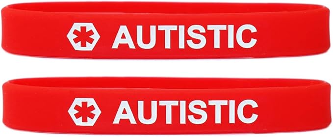 2 Pack of Medical Alert Wristband Bracelets in 12 Options