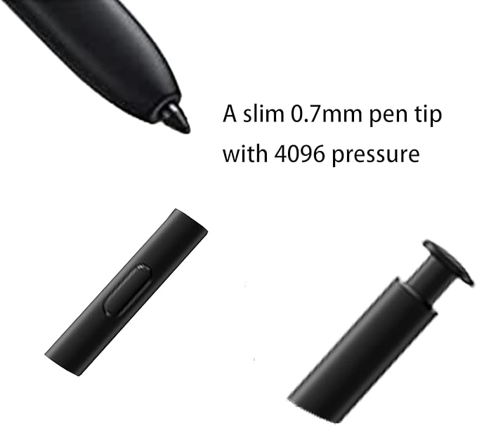 Galaxy S23 Ultra S Pen withBluetooth Replacement for Samsung Galaxy S23 Ultra 5G Stylus Pen All Versions Touch S Pen,4096 Pressure Sensitivity(Phantom Black)