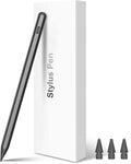 HATOKU Pencil 2nd Generation Wireless Charging, Pencil for iPad with Tilt & Palm Rejection, Magnetic Stylus Pen Compatible with ipad Air 3/4/5, ipad Mini 5/6, ipad 6/7/8/9/10, ipad Pro 11/12.9 (Black)