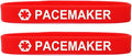 2 Pack of Medical Alert Wristband Bracelets in 12 Options