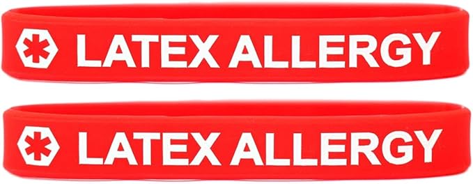 2 Pack of Medical Alert Wristband Bracelets in 12 Options