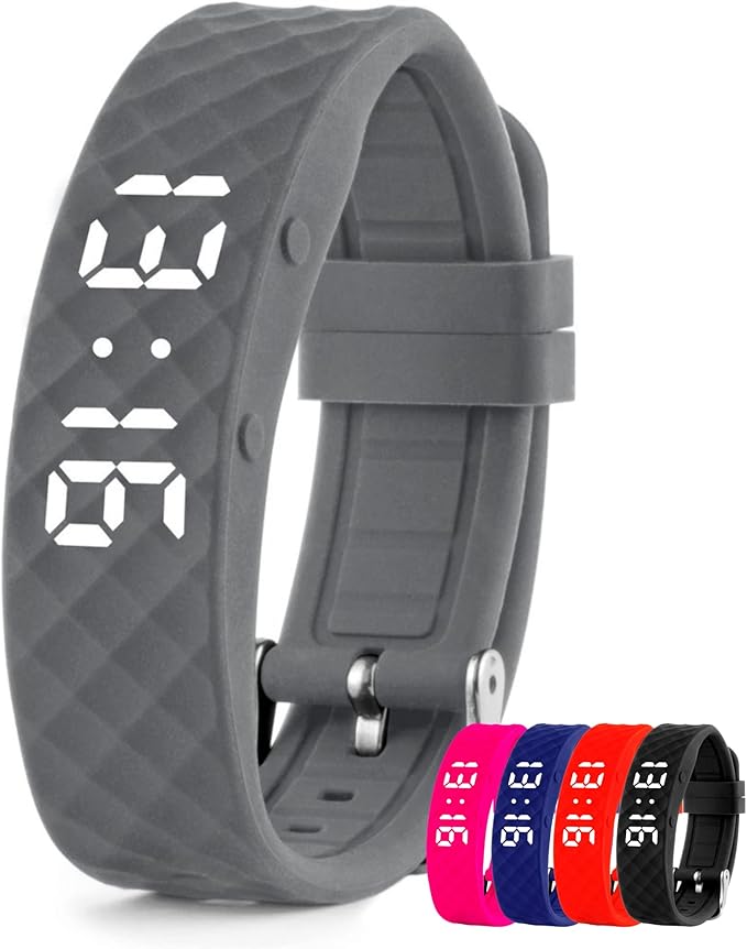 Tabtime Vibrating Alarm Reminder Watch - with up to 10 Personal Alarms or Pill Reminders per Day