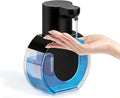 Automatic Soap Dispenser Touchless,Liquid Soap Dispenser USB Rechargeable,15oz/420ml Hand Soap Dispenser,4-Level Adjustable,Wall Mounted/Countertop Soap Dispenser for Bathroom Kitchen Dish Soap