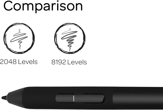 GAOMON Art Paint AP32 Battery-Free 8192 Levels Pressure Passive Stylus Only for PD2200/S620/S630/M10KPRO/M106KPRO/M1220/M1230 Graphics Tablet
