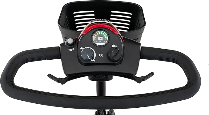 Pride GoGo Elite Traveler 3-Wheel Mobility Scooter, Feather-Touch Disassembly, with 5-Year Extended Warr (18 AH Battery (Up to 10.5 Mile Range))