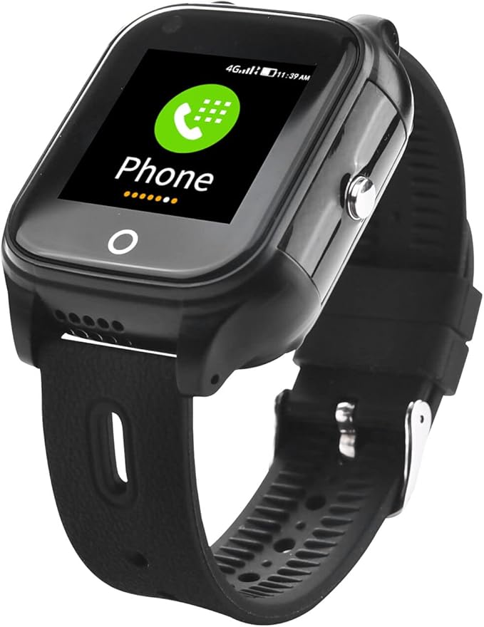 Senior Mobile Medical Alert Watch - Call & Talk to 911 from Wrist Alert Mobile Cellular - No Monthly Fees - No Smartphone Needed - Upgradeable