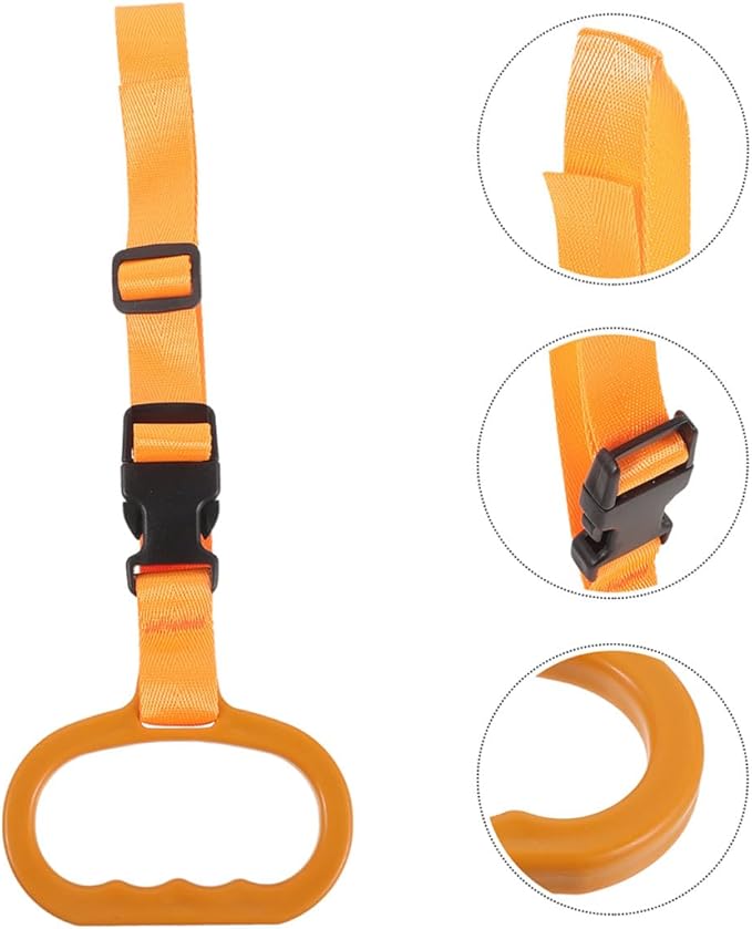 MAGICLULU Car Assist Handle 2pcs Orange Vehicle Grab Handles Safety Rails for Seniors Disabled Elderly Pregnant Women Mobility Support Car Door Hand Rails