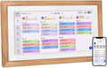 AINFTIME 15.6 Inch Digital Calendar Planner Smart Touch Screen Calendar Sync, Schedule Organizer,Meal Planning to-Do List Time Management Wall Mountable (15.6in White Digital Schedule Planner)