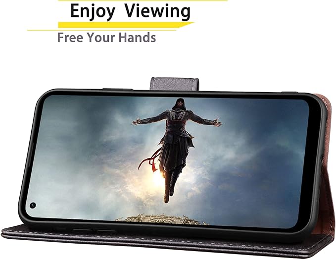 SUANPOT [RFID Blocking for Motorola Moto G Stylus 5G(Non 2022) with Wallet case Credit Card Holder,Flip Book PU Leather Shockproof Cover Cellphone Women Men for Moto G Stylus 5G Phone case(Black)