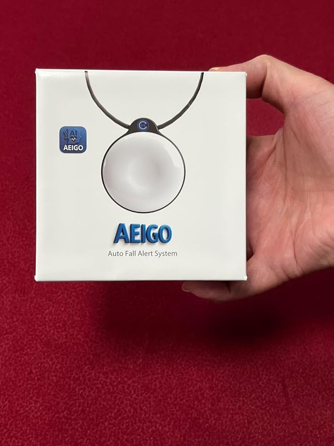 Fall Alert Pro Automatic Fall Detection Pendant No Monthly Fees 2-Way Voice for Seniors