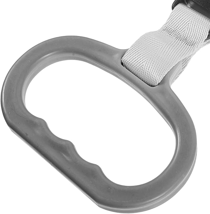 PRETYZOOM 2pcs Car Grab Handles for Seniors and Disabled, Mobility Assist Aid Hand Rails with Support Grip for Elderly and Pregnant, Vehicle Door Safety Assist Device Gray
