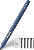 SY05 EMR Stylus Pen for Kindle Scribe & Remarkable 2, 4096 Pressure, Digital Eraser, Battery-Free, Magnetic Attach, 10 Replacement Tips (Black)