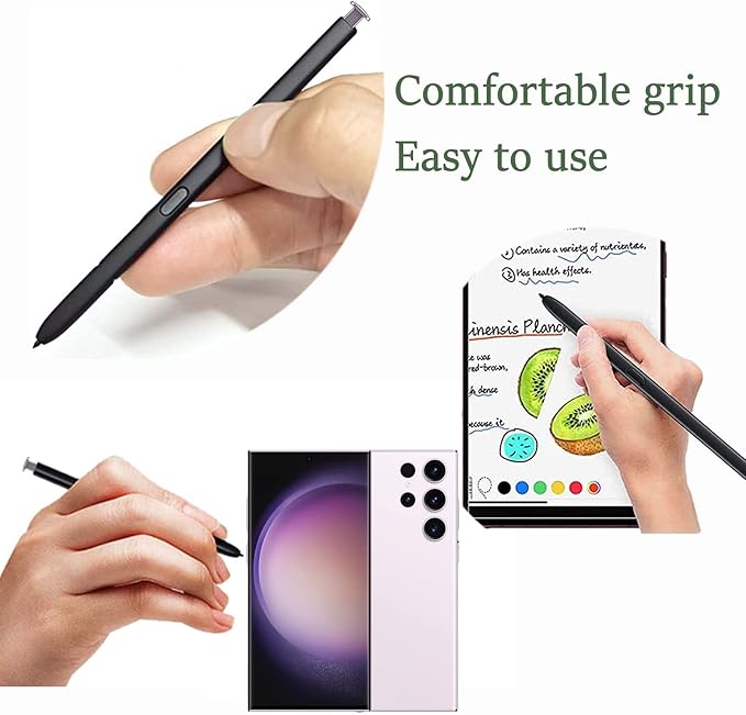 Galaxy S23 Ultra S Pen withBluetooth Replacement for Samsung Galaxy S23 Ultra 5G Stylus Pen All Versions Touch S Pen,4096 Pressure Sensitivity(Lavender Purple)