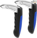 2 Pack Car Handle Assist for Elderly, Car Door Handle with Anti-Slip Grip, Portable Auto Cane 3-in-1 Vehicle Support Handle for Elderly, Handicap, Seniors (Blue)