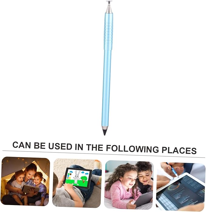 Angoily 2pcs Stylus Pen High Sensitivity Capacitive Stylus Disc Tip for Compatible Tablets and All Touchscreen Devices