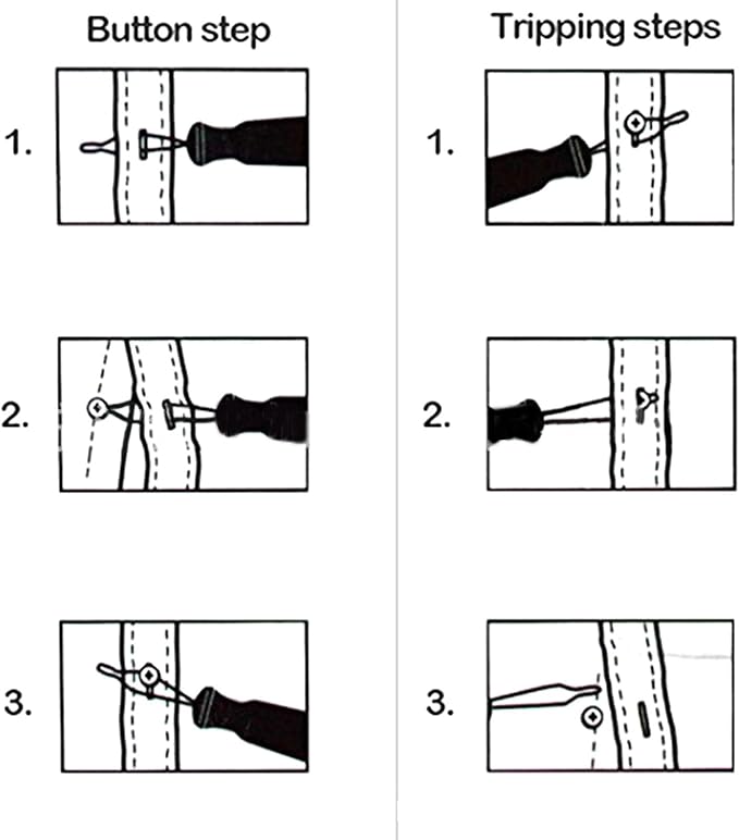 2 Pcs Button Hook and Zipper Pull Helper, One Handed Dressing Aid with C Hook for Zippers and Button, Versatile & Lightweight Assist Tool for Shirt Coat Buttoning