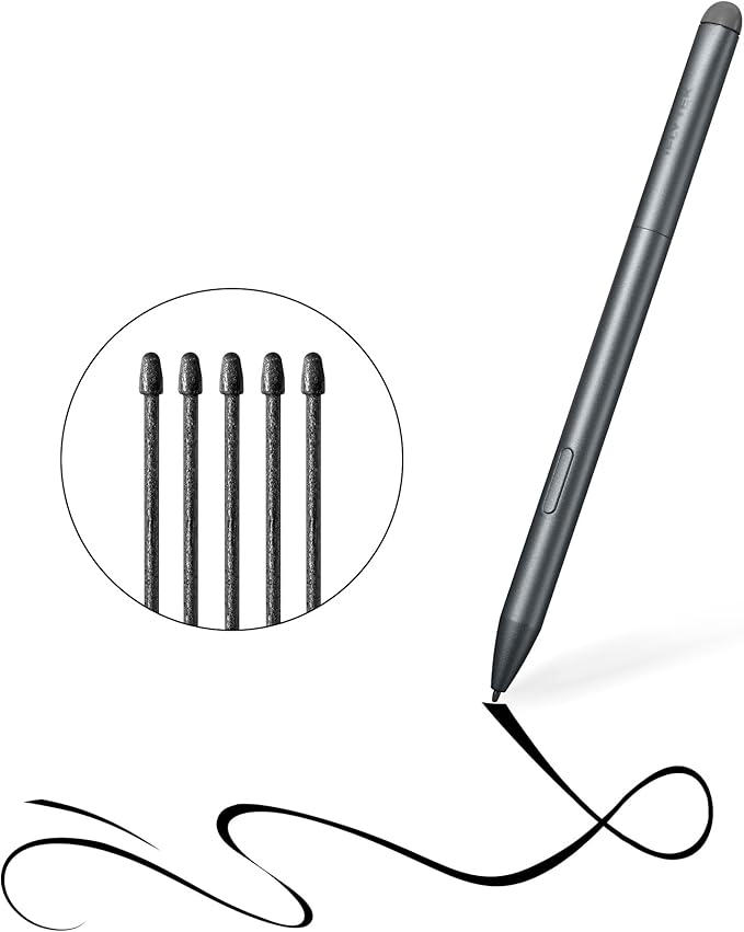 Black Protective Case for iFLYTEK Paper Tablet 8.2 Inch with 5 Pen Refills