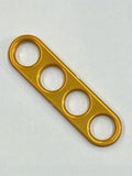 The Original, Automotive Door Closer Grip for Cars and Trucks, Easy to Install, Made in USA, 4 Finger, Aluminum, Anodized (Gold)