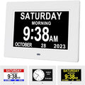Aowasi Digital Calendar Clock, 12 Custom Alarm Options, Calendar Clock with Day and Date Display 7-Inch Large Display, Digital Clock for Seniors Dementia Alzheimer Memory Loss Vision Impaired Elderly