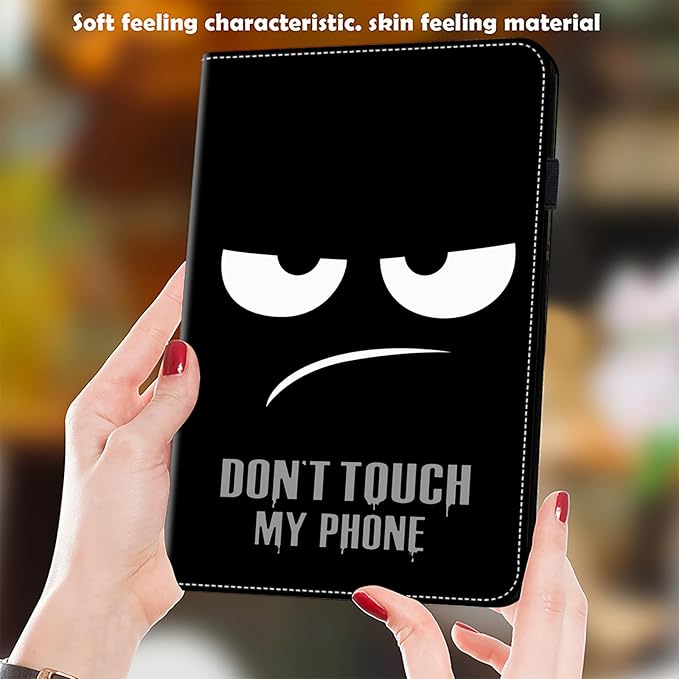Dteck for Galaxy Tab S6 Lite (10.4") Tablet Case 2024/2022/2020 (SM-P620/P610), PU Leather Slim Folio Case with Adjustable Stand, Lightweight Protective Cute Cover with Stylus Pen Loop (No Touch)