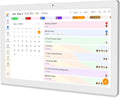JSUSOU 27 Inch Smart Digital Calendar Touch Screen with Free APP - Family Organizer with Chore Chart, Meal Planner & Rewards System, Interactive Display, in Portrait/Landscape, White