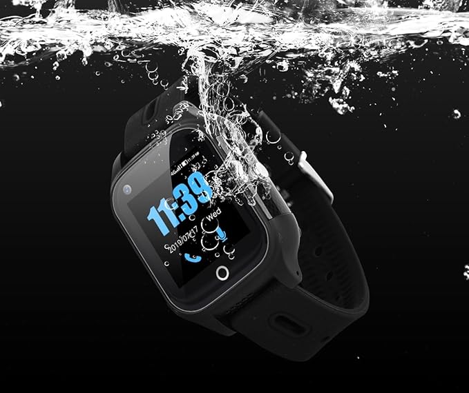 WisePath Medical Alert Watch Fall Detection Waterproof 2-Way Voice 911 Call No Monthly Fee SAW911-365