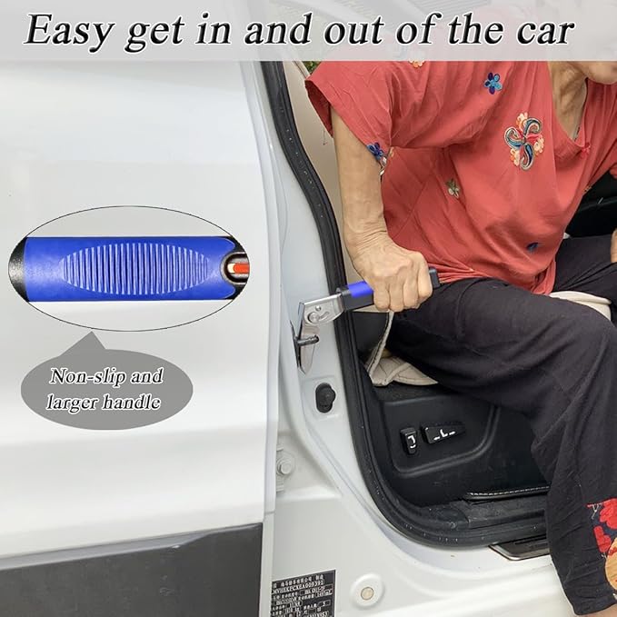 2Pack Folding Car Door Handle for Elderly, Car Handle Assist for Elderly Car Door Handle, Car Door Assist Handle for Seniors Gifts for Disabled, Man or Women