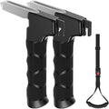 2PCS Car Door Handle for Elderly Disabled Car Handle Assist Mobility Aid 3 in 1 Assistance Support Portable Helping for Disability Handicapped(Black)