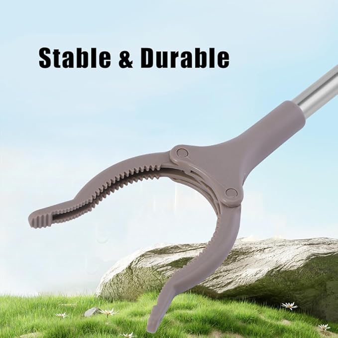 16/24/32/39in Grabber Reacher Tool Outdoor Litter Picker for Elderly Disabled,Reacher Grabber Pickup Tools Mobility Aid Reaching Assist Tool for Trash Litter Pick Up (32inch)
