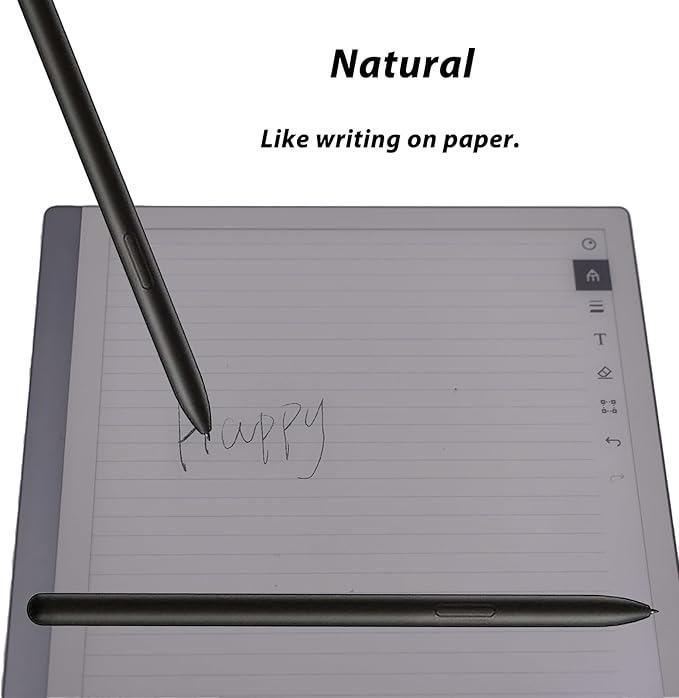 2 Pack Pen Compatible with Remarkable 2 Replacement Pen Compatible with Remarkable 2 Stylus Pen Compatible with Remarkable2,Palm Rejection Function(Black)