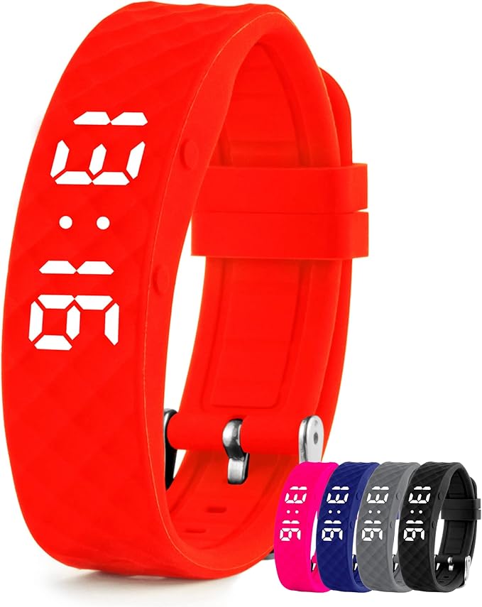 Tabtime Vibrating Alarm Reminder Watch - with up to 10 Personal Alarms or Pill Reminders per Day