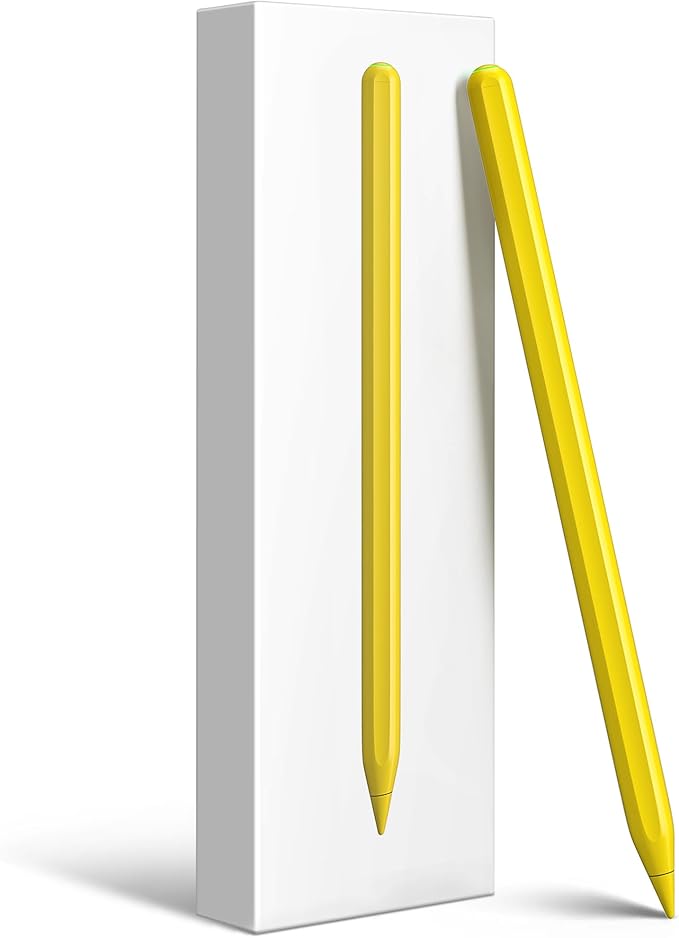 Gnanlen iPad Pencil 2nd Generation with Magnetic Wireless Charging,Same as Apple Pencil 2nd Generation,Stylus Pen Compatible with iPad Pro 11in 1/2/3/4,iPad Pro 12.9in 3/4/5/6,iPad Air 4/5,iPad Mini 6
