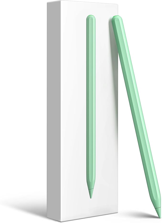 Gnanlen iPad Pencil 2nd Generation with Magnetic Wireless Charging,Same as Apple Pencil 2nd Generation,Stylus Pen Compatible with iPad Pro 11in 1/2/3/4,iPad Pro 12.9in 3/4/5/6,iPad Air 4/5,iPad Mini 6