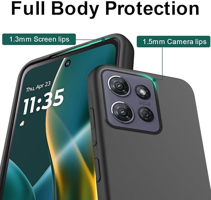 Custom Multi Photos Case for Motorola Moto G 5G 2025-6.7 inch, Personalized Gift for Men Women, Customized Collage Text Picture Phone Cover, Soft Rubber Shockproof Protective Case, Black