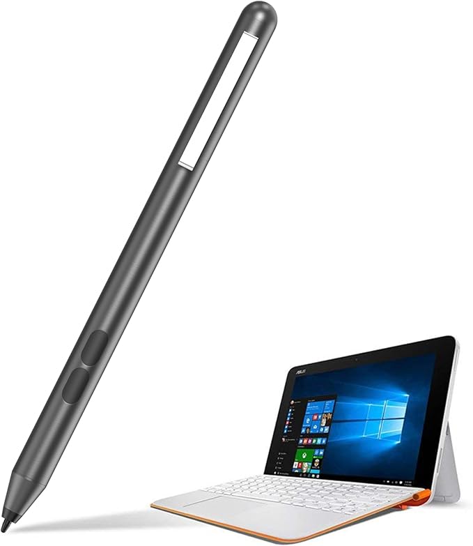 Stylus Pen for ASUS Touchscreen Devices, Active Digital Pen with Ultra-Fine Tip, 1024 Pressure Sensitivity, Palm Rejection for Precision Drawing and Writing