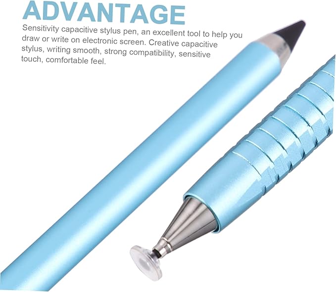 Angoily 3pcs Stylus Pen Capacitive Pen High Sensitivity and Precision for Tablets and Smartphones Lightweight Tip