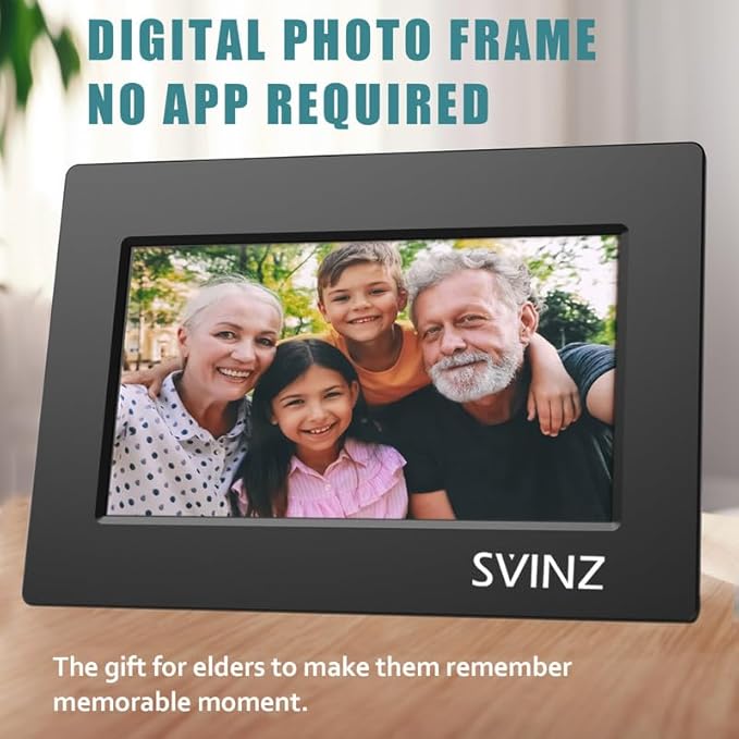 SVINZ Dementia Clock for Seniors, Large Number Digital Calendar Clock with Date and Day of Week for Elderly Alzheimer, 20 Custom Alarms and Tags