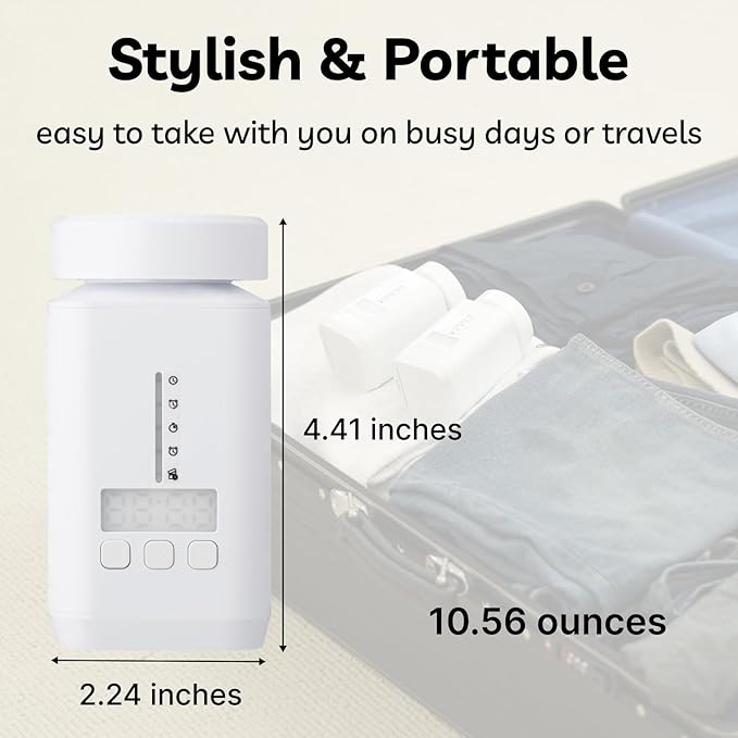 DEFI Smart Bluetooth Pill Organizer Travel Medication Daily Pill Case Sound Light Reminder