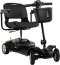 Pride Mobility Go Go Ultra X 4-wheel Scooter - Travel Mobility for Adults, 12 Ah Battery, 300 Lbs Weight Capacity, Seat Dimensions - 17"" W x 17"" D - S49, Black