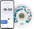 Automatic Pill Dispenser 28-Day with Alarm Reminder LCD Display Lockable
