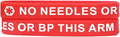 2 Pack of Medical Alert Wristband Bracelets in 12 Options