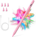Stylus Pen for iPad 2018-2023 with Palm Rejection, Active Pencil for iPad 10th/9th/8th/7th/6th Generation, for iPad Pro 11/12.9 inch, for iPad Air 5th/4th/3th Gen, for iPad mini 6th/5th Gen (Pink)