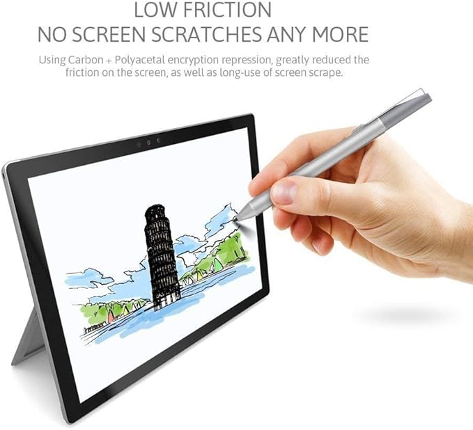 Stylus Pen for ASUS Touchscreen Devices, Active Digital Pen with Ultra-Fine Tip, 1024 Pressure Sensitivity, Palm Rejection for Precision Drawing and Writing