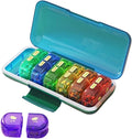 Travel Friendly Medicine Organizers Box 14 Removable Compartments for Business Trips Short Getaways MoistureProof Design Portable Box