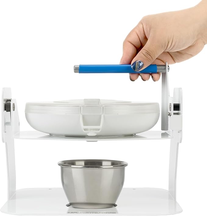 e-Pill MedTime Station Pro Automatic Pill Dispenser Locked Clear Lid Blue Tray for Seniors