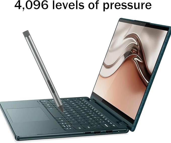 Active Pen for Lenovo Yoga C930-13, 720, 730, 920, Flex 14/15, Flex 6, ThinkPad X1 Miix 720, Miix 520/510-12, 4X80N95873 GX80N07825 (Digital Pen 2)
