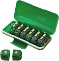 Travel Friendly Medicine Organizers Box 14 Removable Compartments for Business Trips Short Getaways MoistureProof Design Portable Box