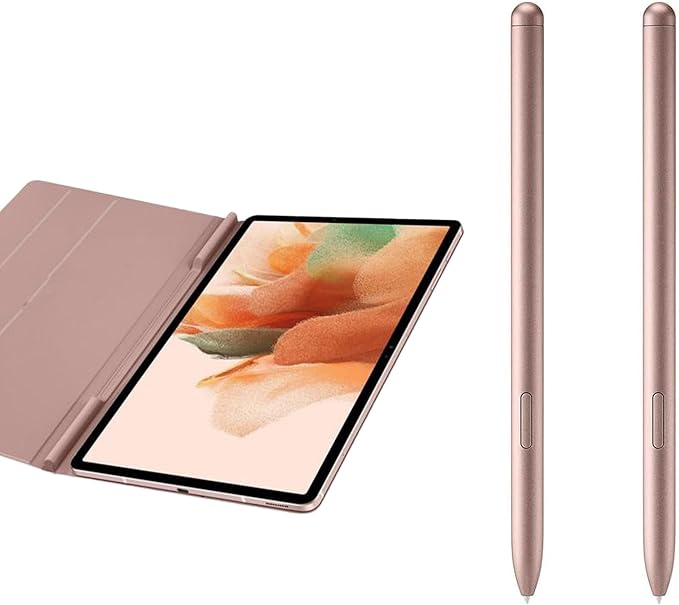 2 Pack Tab S7 FE S Pen for Samsung Galaxy Tab S7 FE S Pen for Samsung Galaxy tab S7 FE Stylus Pen,withoutbluetooth(Pink)