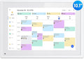 Digital Calendar, 10.1 Inch Smart Electronic Desk Calendar & Chore Chart, Touchscreen Interactive Display for Family Schedules with Meal Planner & Picture Frame & Lists, Gifts for Women Men, Gifts for Mom Dad