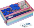Insulin & Peptide Storage Case, Heavy Duty Peptide Case Suitable for Fridge and Freezer, Vial Holder for Peptides & Diabetic Supplies(Random Color)